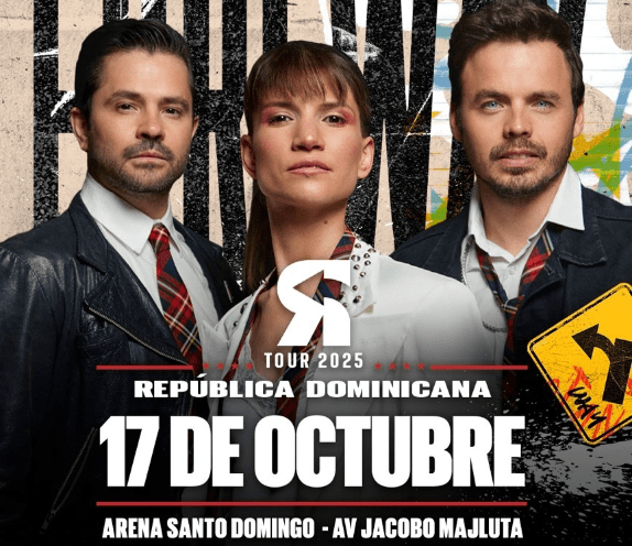 Precios de las boletas del concierto de Erreway en la Arena Santo Domingo Ensegundos República Dominicana