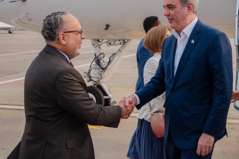 Luis Abinader llega a Suiza para participar en foro sobre justicia social