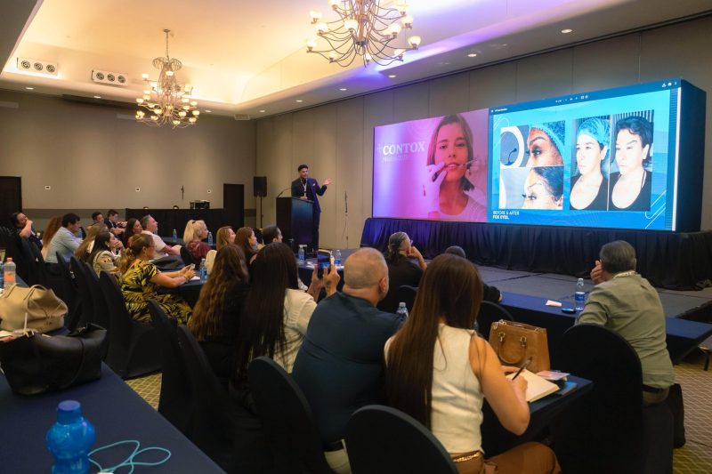 Doctor Abel Mendoza asegura RD está a la vanguardia en tratamientos y procedimientos faciales; participó en el Congreso Contox México