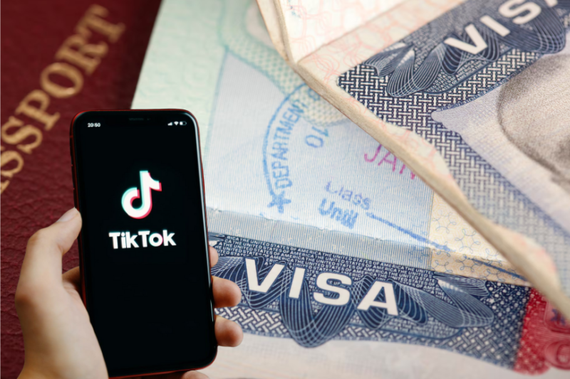 Embajada de EE.UU. en RD advierte sobre visas falsas que se promocionan en TikTok
