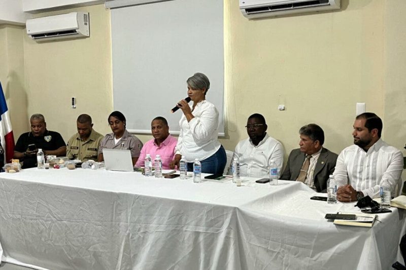 Autoridades realizan Mesa de Seguridad Ciudadana y de Género en SPM