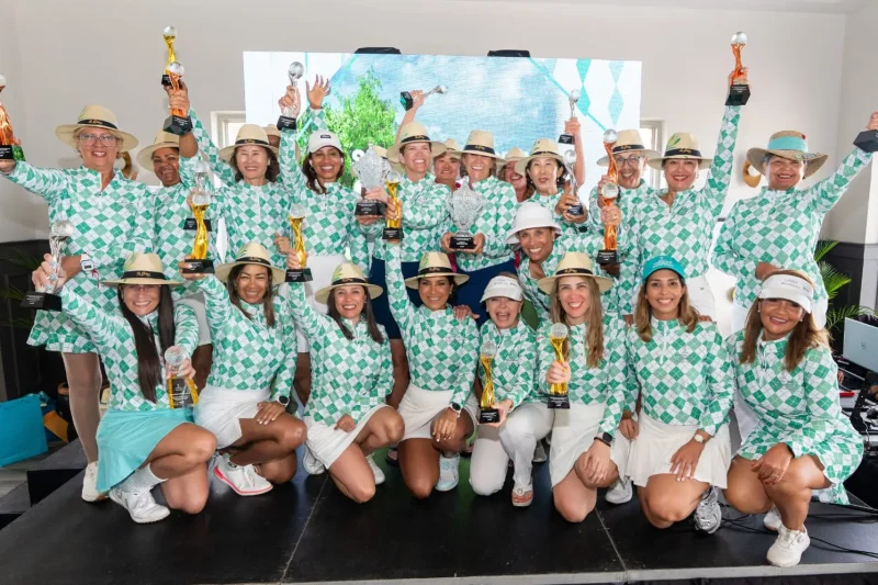Éxito rotundo en el torneo de golf Scramble Open Cap Cana: celebrando el talento femenino