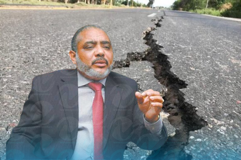 Teodoro Tejada atribuye a las lluvias, y no a un mal diseño, daños en la Circunvalación de Baní