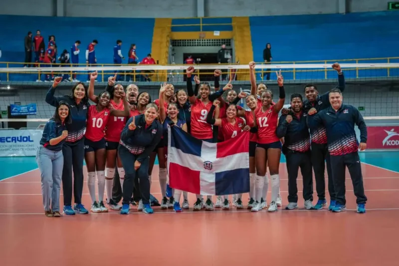 República Dominicana arranca con triunfo en el Campeonato NORCECA Femenino Sub-17