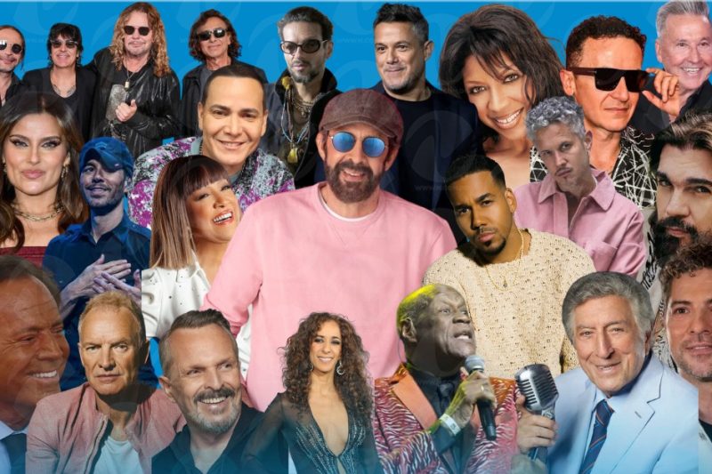 Juan Luis Guerra, parco en colaboraciones con artistas de RD y muy prolífico con extranjeros