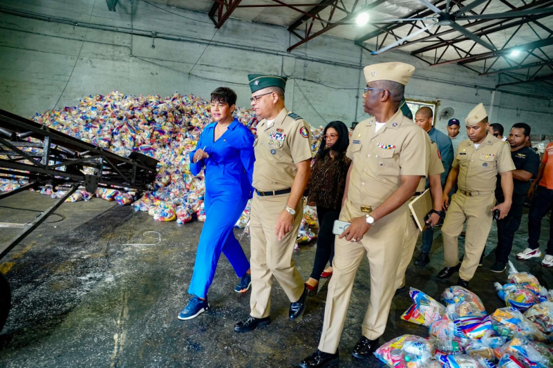 República Dominicana envía ayuda humanitaria a Jamaica tras el paso del huracán Melissa