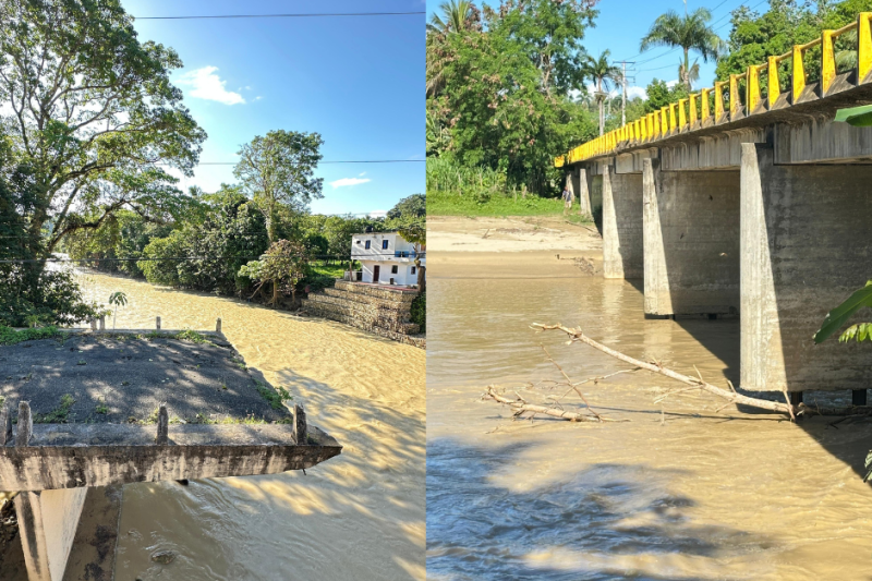 Obras Públicas iniciará en enero de 2026 más de 30 obras en provincias afectadas por la tormenta Melissa