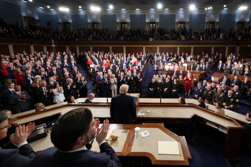 Ocho puntos clave del discurso de Donald Trump este martes