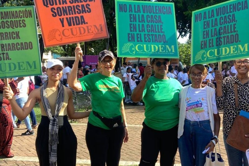 Cudem rechaza «machismo en la casa, el trabajo, la política y el Estado»