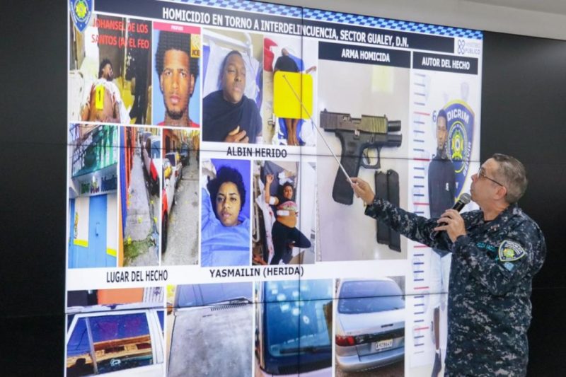 La Policía apresa a «Bigote» por tiroteo en Gualey; ocupa arma de fuego utilizada en el hecho