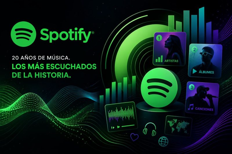 Spotify revela los artistas, álbumes y canciones más escuchados de la historia Ensegundos República Dominicana