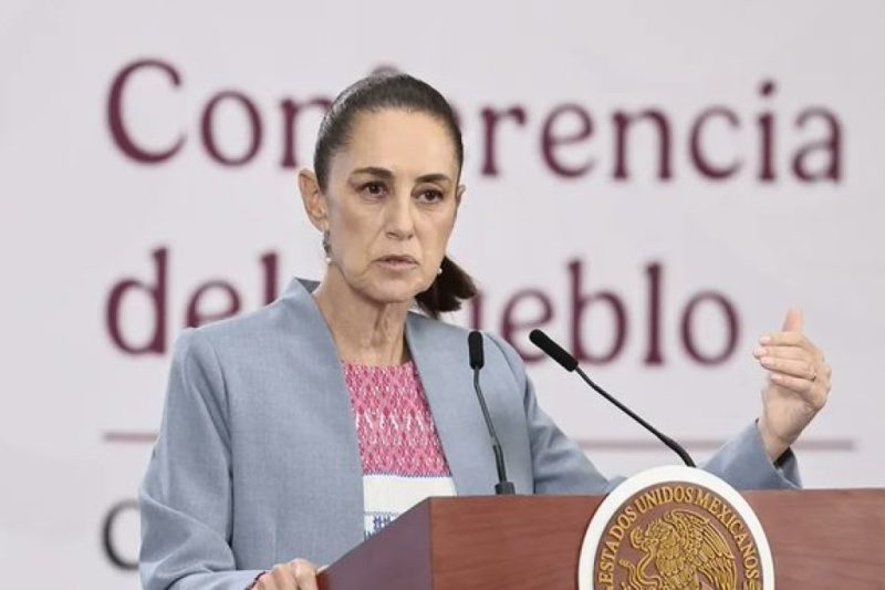 Presidenta México reacciona ante EU