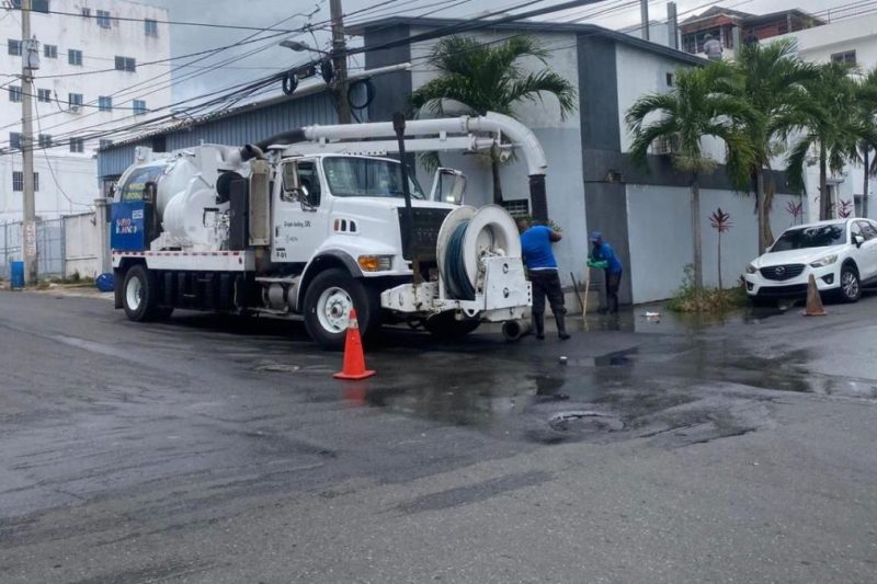 Alcaldía del Distrito Nacional continúa trabajos para mitigar incidencia de vaguada