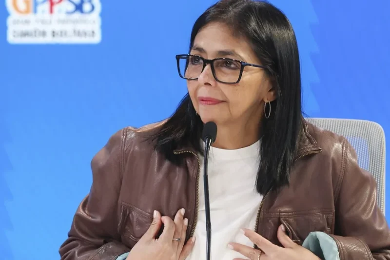 Delcy Rodríguez rechaza comentario de Trump sobre Venezuela
