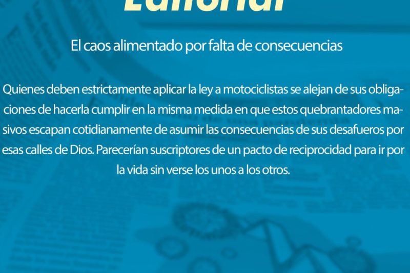 El caos alimentado por falta de consecuencias