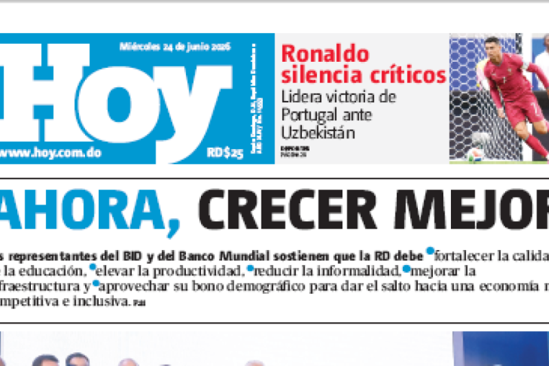 Edición Impresa, miércoles 24 de junio de 2026