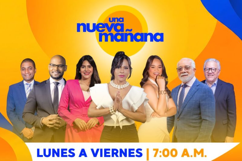 Colombia Alcántara anuncia a Una Nueva Mañana ahora desde las 7:00 AM en Teleantillas canal 10 Ensegundos República Dominicana