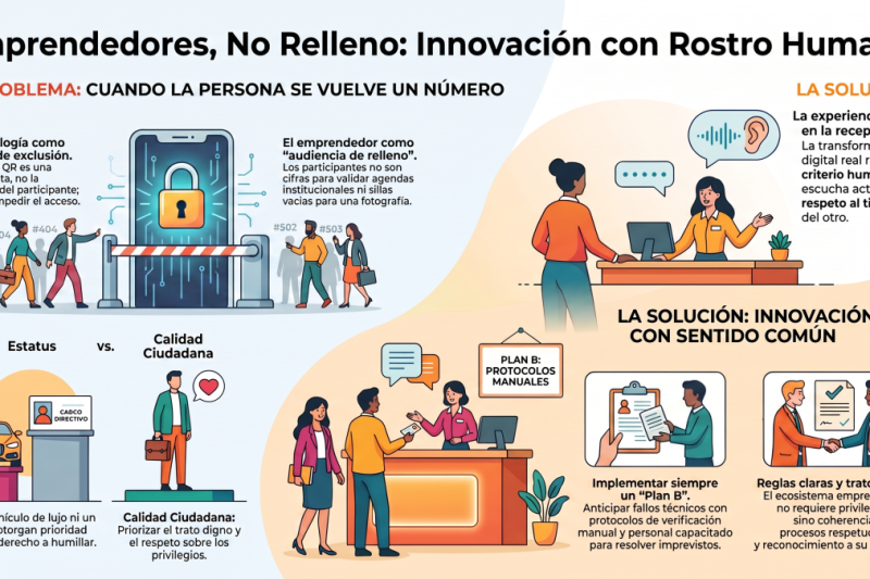 Emprendedores, no relleno: cuando la innovación se olvida de las personas