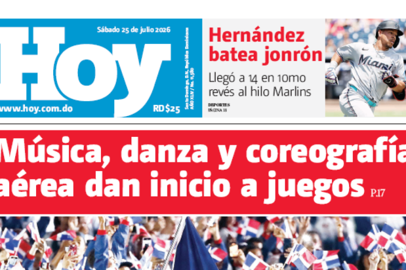 Edición Impresa, sábado 25 de julio de 2026