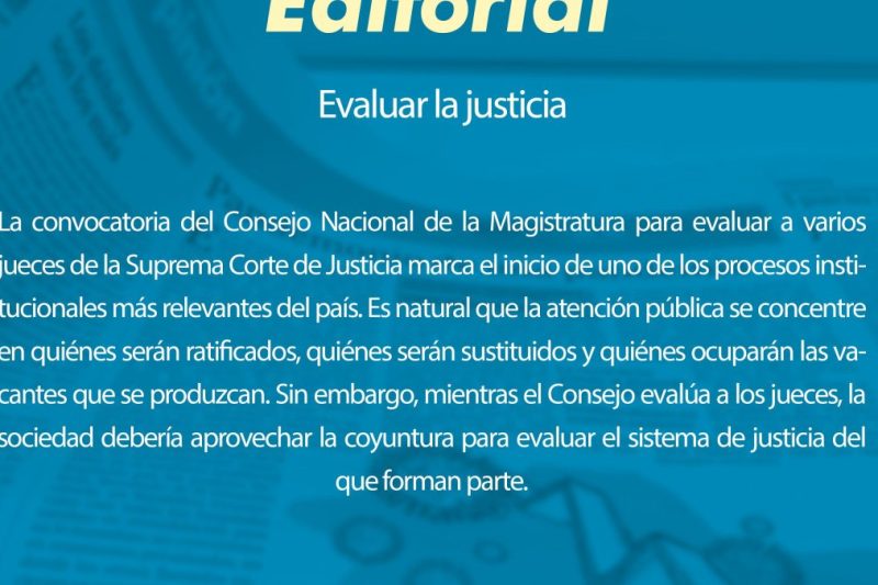Evaluar la justicia