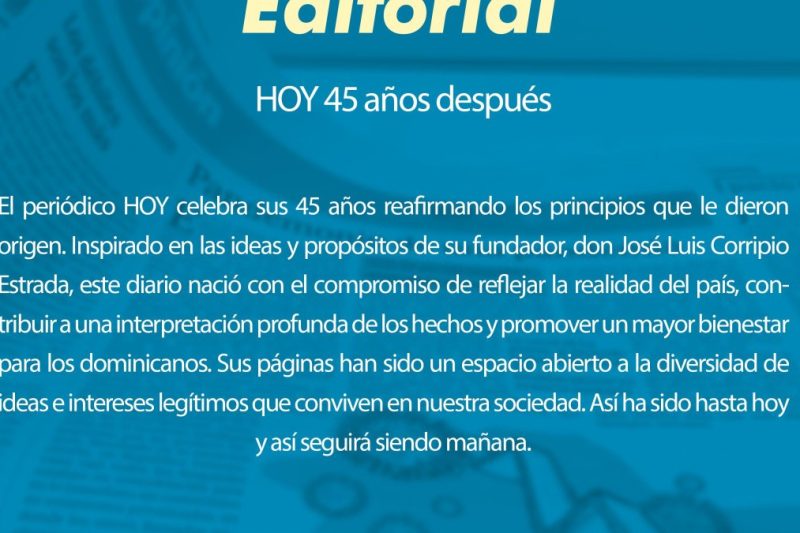 HOY 45 años después