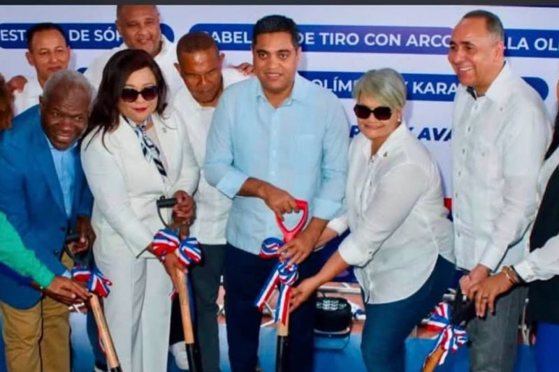 Kelvin Cruz dejó iniciados los trabajos de reconstrucción y remozamiento del Complejo Deportivo de SPM