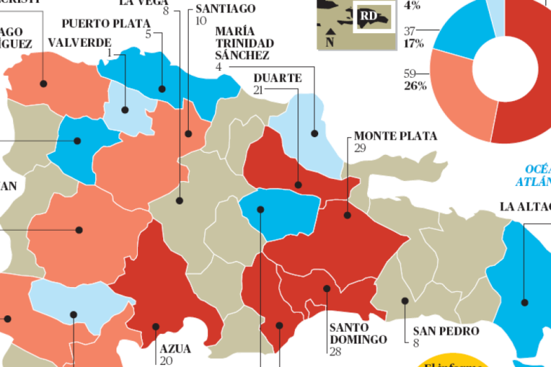 Monte Plata lidera provincias con más centros sin iniciar clases