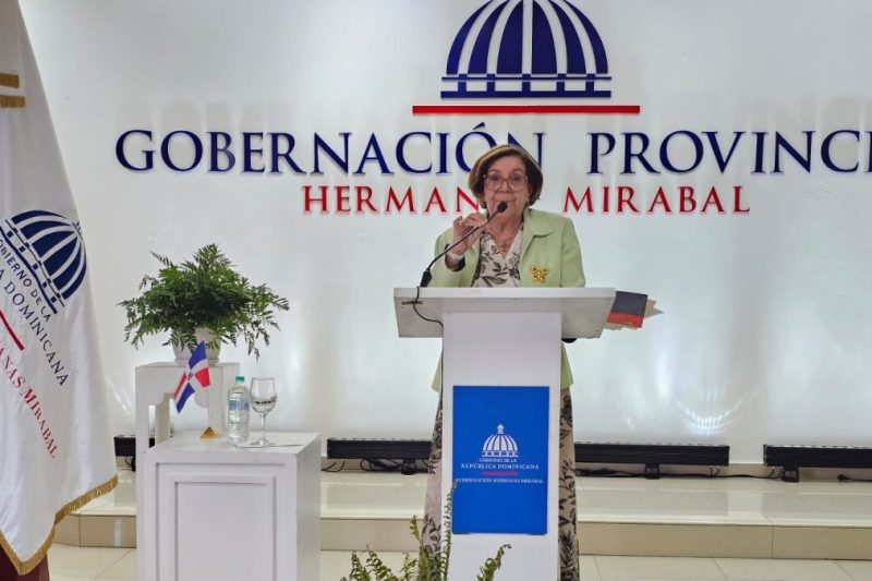 Gobernadora de Hermanas Mirabal destaca avances en obras, salud, educación y programas sociales