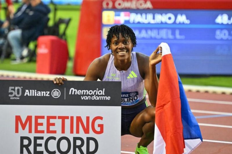 Marileidy Paulino busca el oro este sábado en World Athletics Ultimate Championship