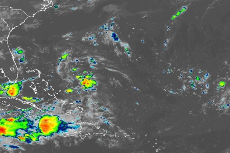 Habrá lluvias sobre varias provincias; Indomet vigila un sistema con 80% de probabilidad ciclónica