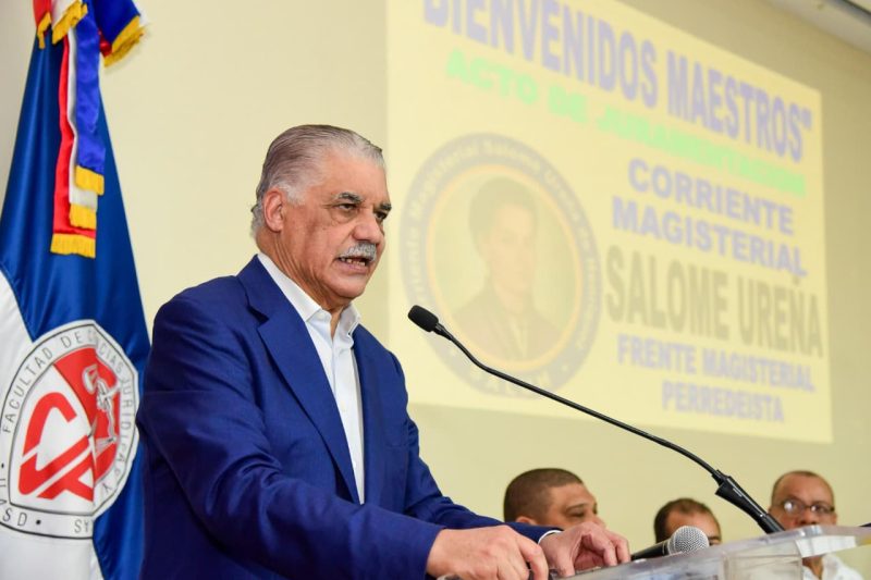 Miguel Vargas plantea unir a la oposición rumbo a 2028