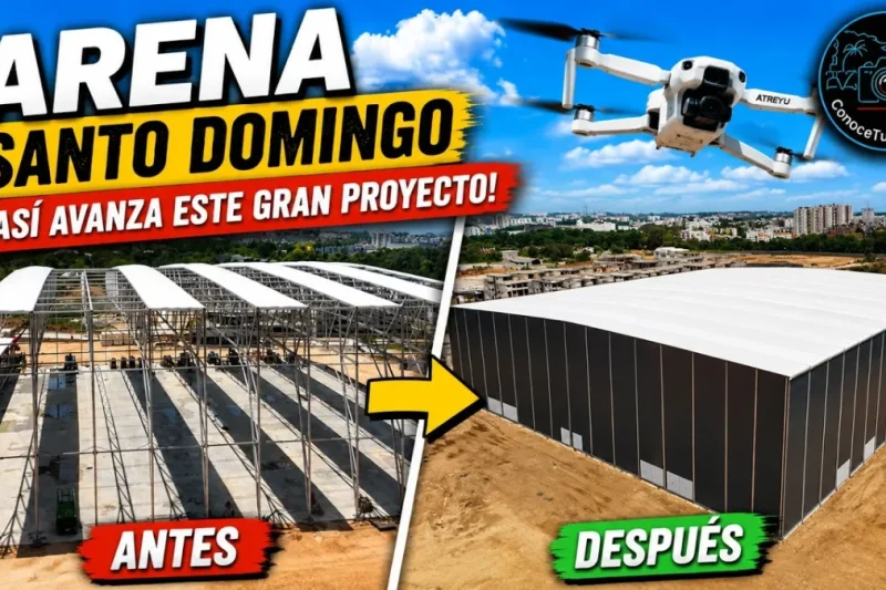 Así va la nueva Arena Santo Domingo Ensegundos República Dominicana
