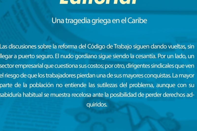Una tragedia griega en el Caribe