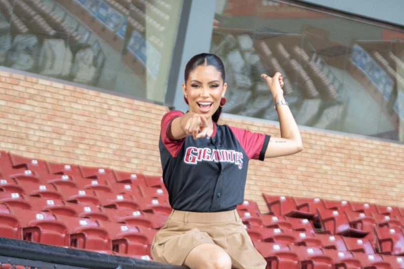 Melissa Santos es la nueva animadora de los Gigantes del Cibao