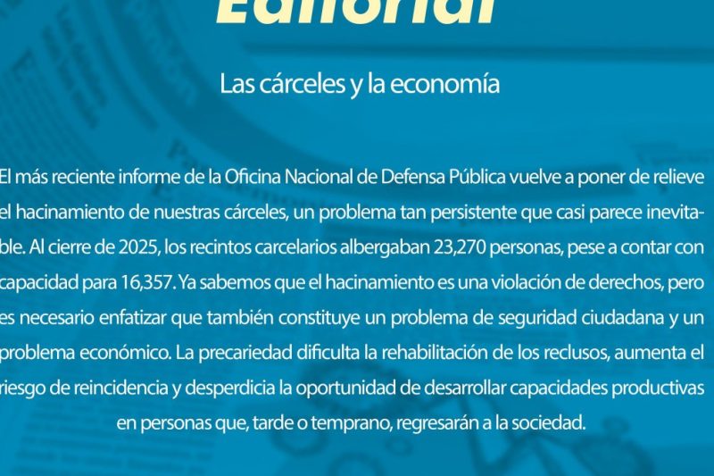 Las cárceles y la economía