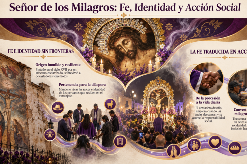 Señor de los Milagros: hay distancias que la fe nunca ha conocido