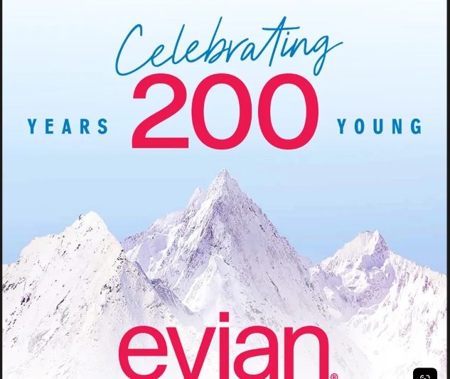 Evian celebra 200 años de tradición y buena agua